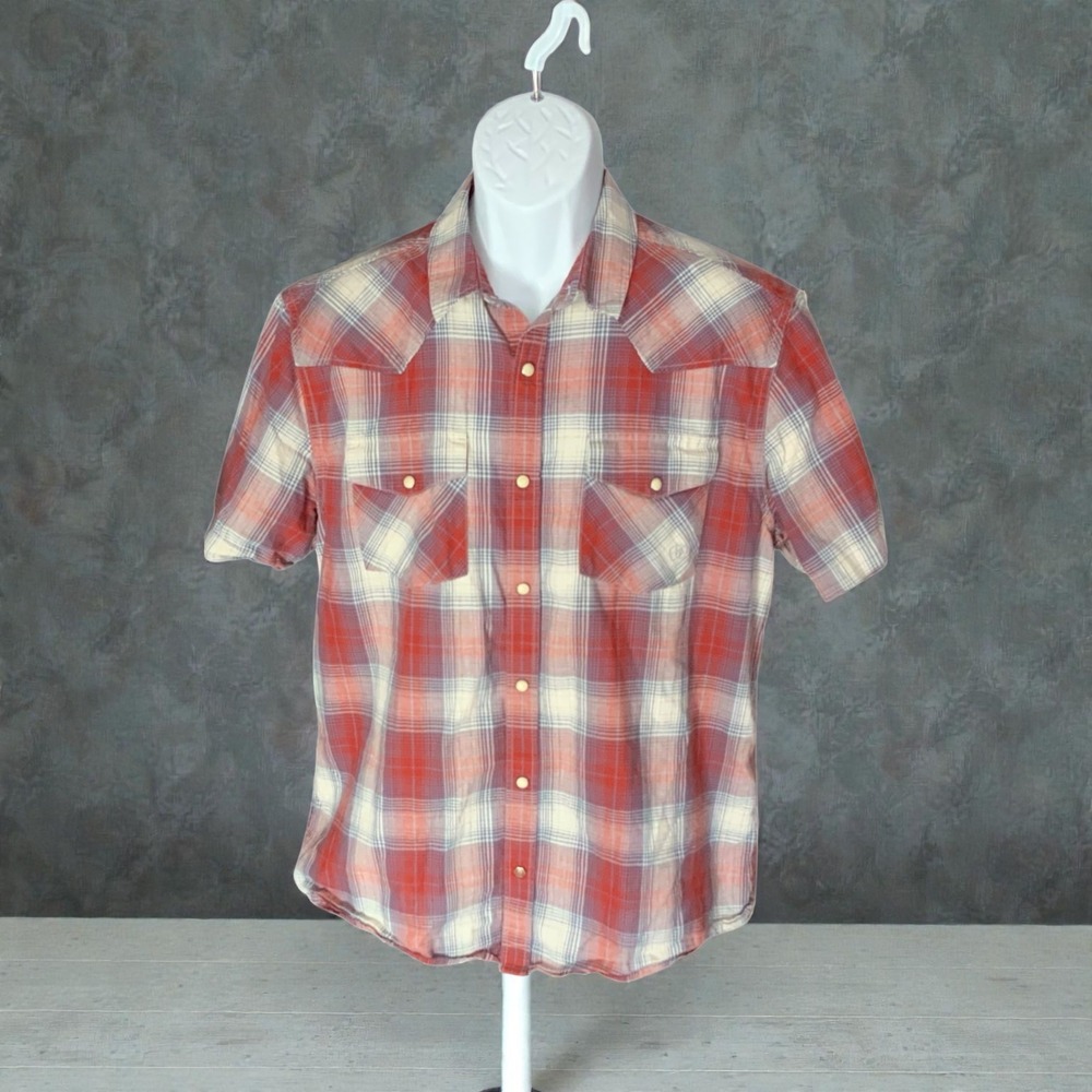 Ariat Retro Fit Marbleized Snap Front size X Large